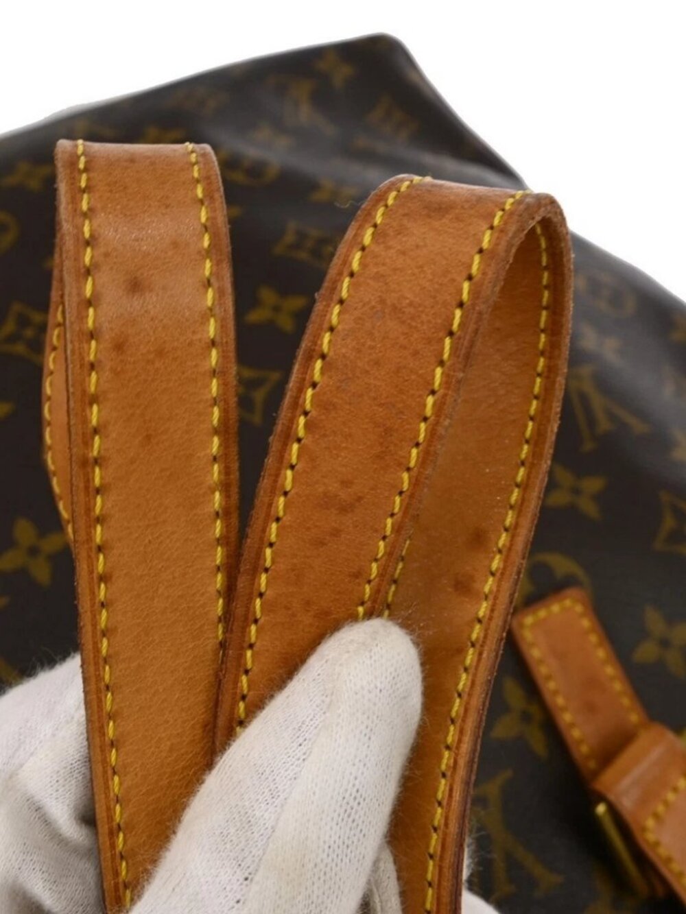 LOUIS VUITTON CABAS MEZZO HAND TOTE BAG MONOGRAM - Picture 6 of 15